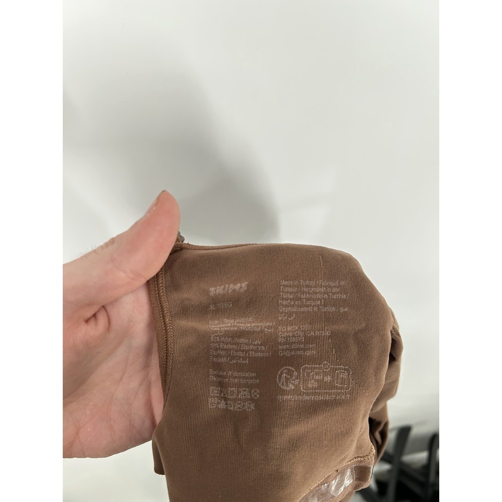 SKIMS Seamless Sculpt Bralette Womens Size XL Cocoa Brown Adjustable Straps - Picture 4 of 5